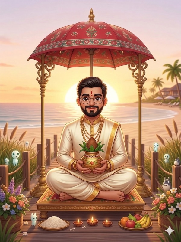 Pellikoduku, Haldi and Mangala Snanam ceremony