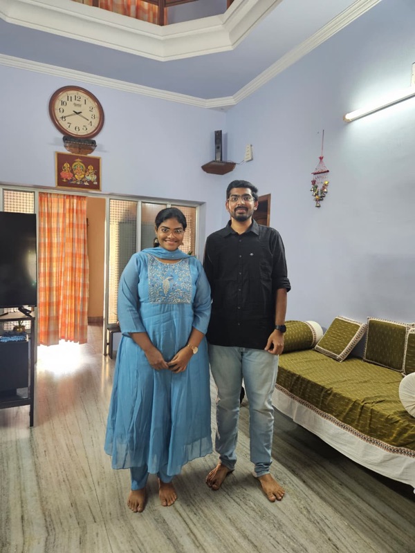 Manju and Praveen recently